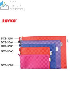 Jual Kantong Poket Resleting Dokument Joyko Document Bag DCB-36 A4 (Satin) terlengkap di toko alat tulis