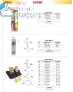 Gambar Joyko Brush Set BRS-12 Kuas Lukis Cat Air Cat Minyak Akrilik Set Spon merek Joyko